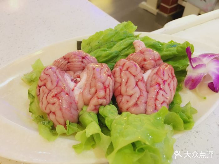 唇辣号重庆老火锅(苏州街店)鲜脑花图片 - 第2张