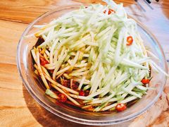 捞汁丝瓜-颐和•海鲜砂锅粥•啫啫煲(奥林匹克广场店)