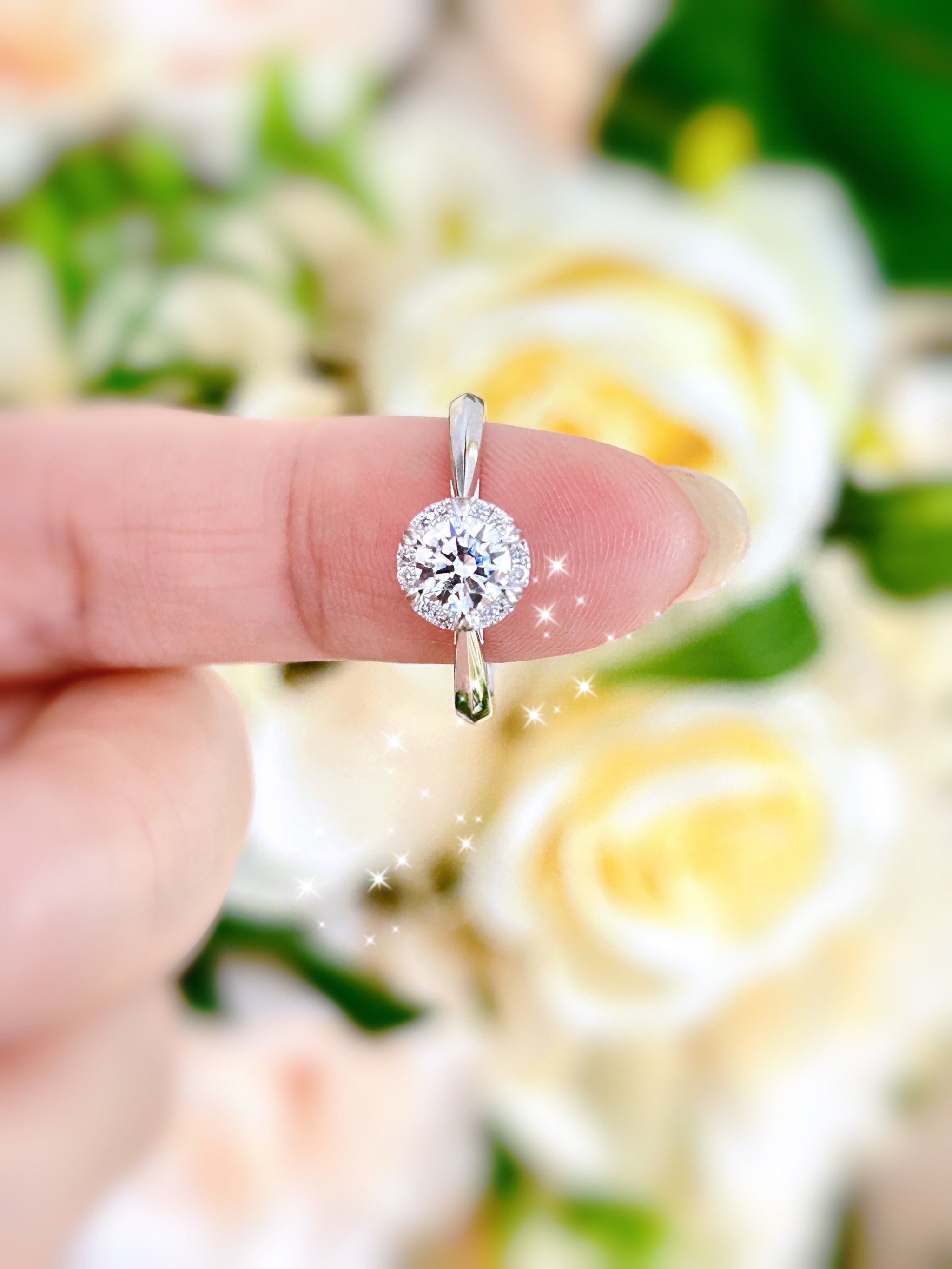 结婚钻戒选这枚520吻钻,眼光还不错吧!