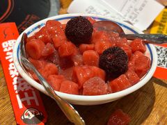 杨梅冰汤圆-王歘歘·chuǎ火锅(五道营店)