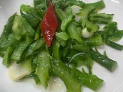 油淋芥兰-阿静美食