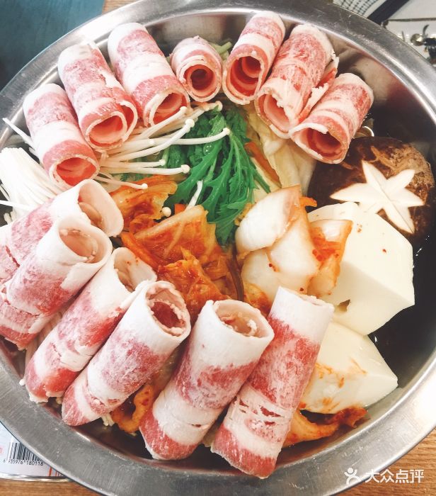 松竹日式料理(九亭店)-泡菜肥牛锅-菜-泡菜肥牛锅图片-上海美食-大众