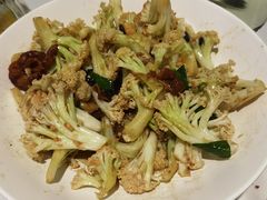 小炒有机菜花-福海居烤鸭店(鸟巢店)