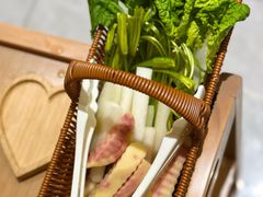 大簸萁野菜拼盘-花菇朵 ll 野生菌锅·精品滇菜(后沙峪店)