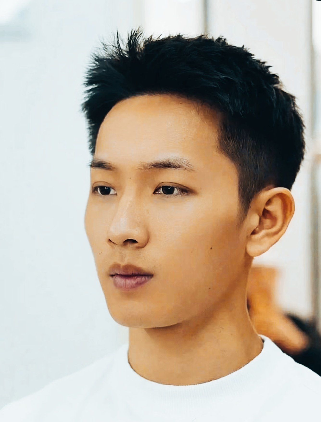 清爽立体男士短发