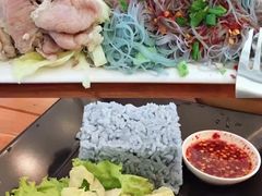 -蝶豆花蓝面条