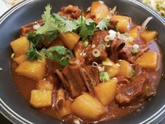 土豆炖排骨-上沟咱家饭店(黄河路店)