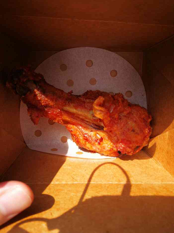 永顺炸鸡(西直门微风市集店)-"回家路过永顺炸鸡,打包了4个炸鸡腿,35.