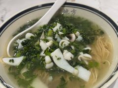青咸菜目鱼汤面-老地方面馆(思南路店)