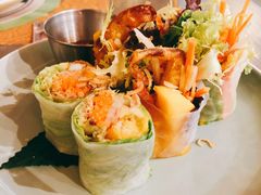牛油果软壳蟹米纸卷-CHINCHIN 青青·泰国料理(万象食家店)