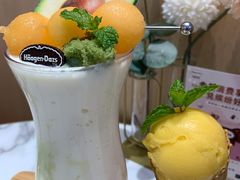 牛油果牛乳冰淇淋奶昔-哈根达斯(SM店)