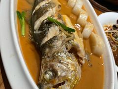 大陈黄鱼烧年糕-荣小馆(杭州大厦店)