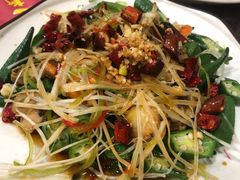 秋葵炝扇贝-新渝干锅辣鸭头(万年泉路店)