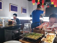 自助取餐区-很久以前羊肉串(南京路第一百货店)