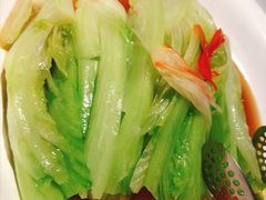 白灼罗马生菜-悦融琥珀·京鲁菜·海味珍品(西单店)
