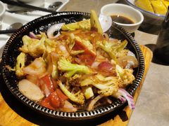 石板上的花菜-杭州酒家(庆春路店)
