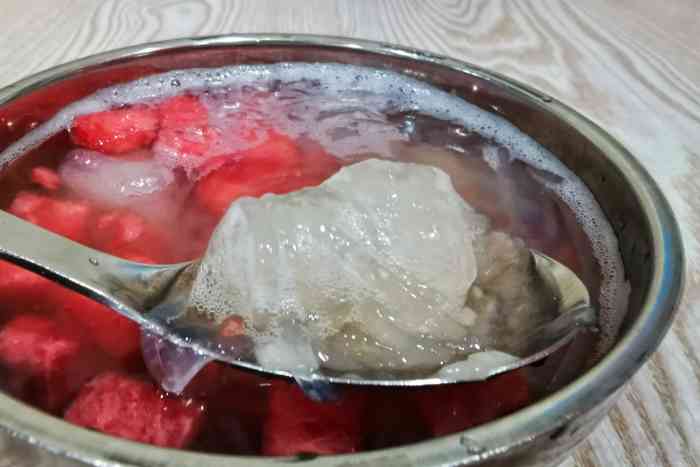 爱啊石花膏-"这个石花膏实在是惊喜,因为是第一次吃,不.