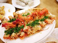 蒜蓉蒸开边九节虾-揭阳钟记小食(福田新村店)