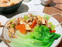 麻香美蛙拌饭-十面欢腾·海鲜面·台式Bistro(长乐路店)