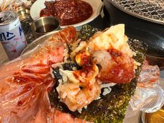 -草家酱蟹炭火烤肉店(珲春南路一店)