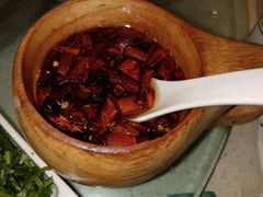 现炸辣椒油-阳坊胜利涮羊肉(阳坊老店)