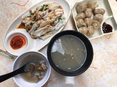 咸橄榄粉肠汤-汕尾小吃铜盘推(埔尾篮球场店)