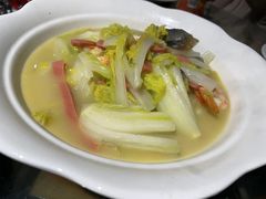 上汤娃娃菜-大家发海鲜城夜排档(华山中路店)