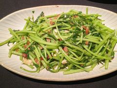 水豆豉炒茼蒿菜-山石榴·贵州菜(丰盛里店)