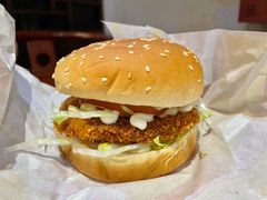 素食汉堡-一心斋素食馆(龙岗店)