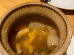 羊肚菌竹荪野菌汤-庆春朴门