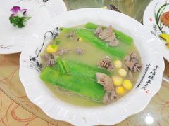 节毛瓜鸡胗鸡杂汤-水乡人家私房菜(逢简店)