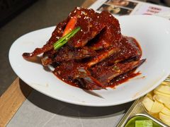 -草家酱蟹炭火烤肉店(珲春南路一店)