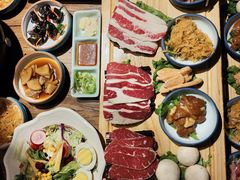 -明洞阿姨·韩式酱蟹烤肉·创意料理(三元桥店)