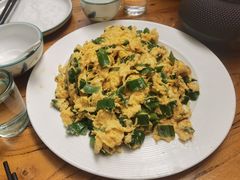 大葱炒山鸡蛋-小仙居·农家宴烤羊· 农庄