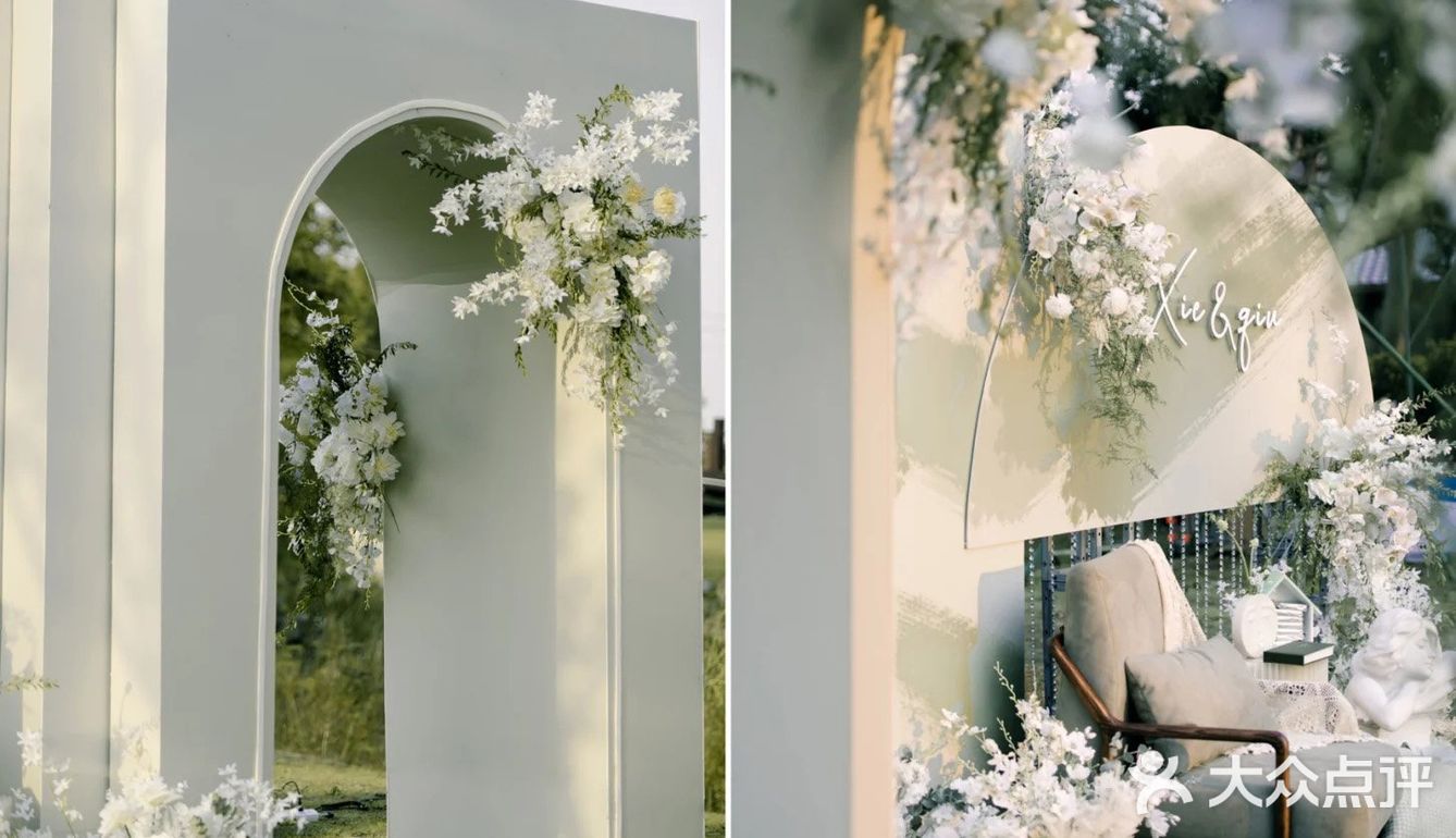 宁波婚礼💒淡蓝色韩式极简婚礼💒