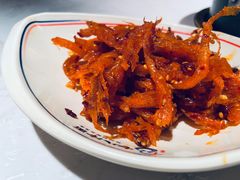 拌明太鱼丝-七八冷面·延边朝鲜族美食(欢乐谷店)