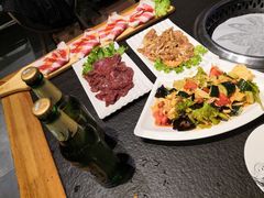 手撕大拌菜-好旺角齐市鲜切牛自助烤肉(农林五道街总店)