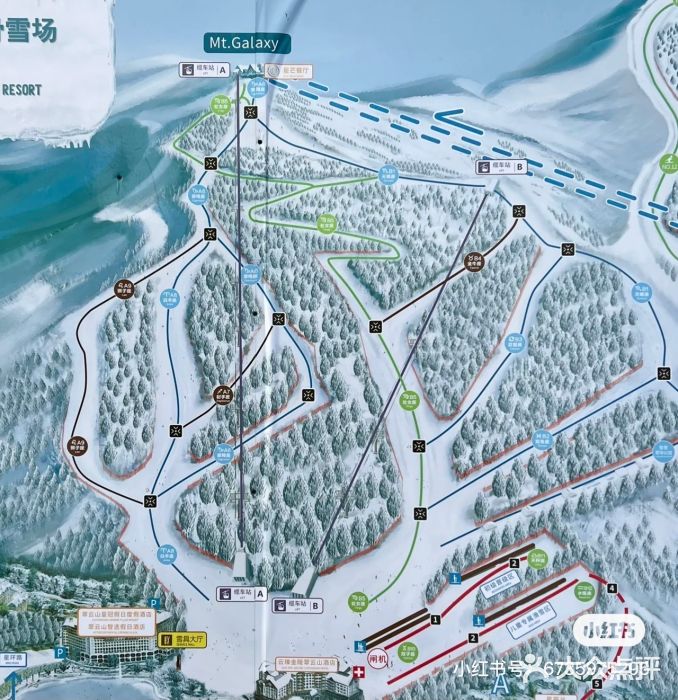 翠云山银河滑雪场图片