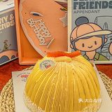 这块金沙红薯蛋糕也太秋天了吧！🍂