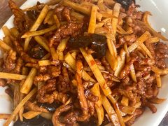 鱼香肉丝-西大酒店