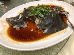 排蒜豉汁蒸多宝鱼-雅盛品931海鲜酒家