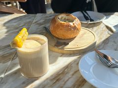 牡蛎奶油面包汤-The Rug Cafe(王府中环店)