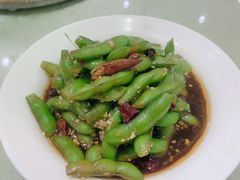 凉拌毛豆-刘胖子家常菜·蹄花焖藕(中南店)