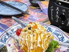 炸温泉蛋土豆泥沙律-仙隐小鹿中華の日料(正弘城店)