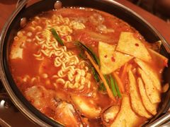 泡菜肥牛部队锅-春熙台韩国料理·章鱼肥牛(西丽店)
