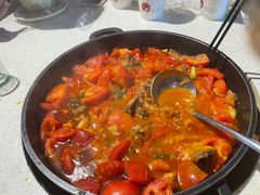 -贵州辣子鸡番茄鸡
