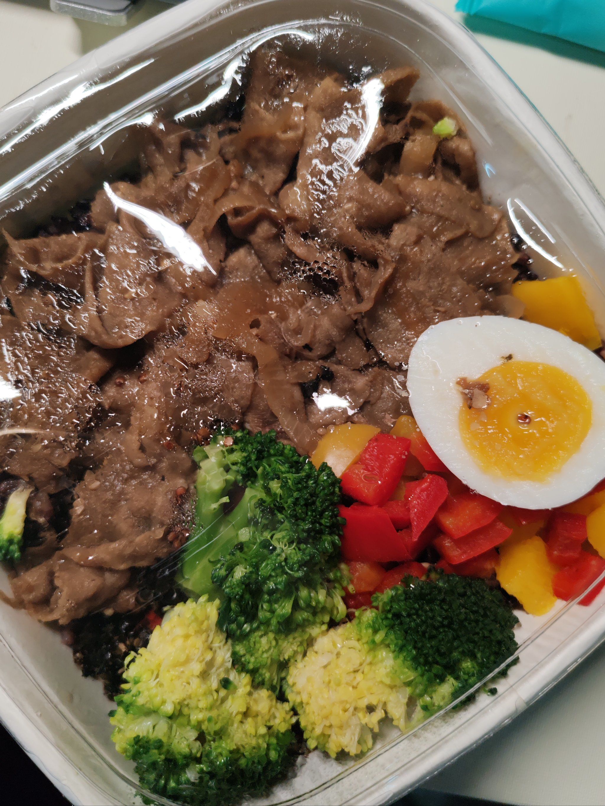 健康便当牛肉饭