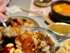 -草家酱蟹炭火烤肉店(珲春南路一店)