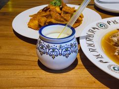 自制有机酸奶-胖老汉椒麻鸡清真新疆菜(西御街店)