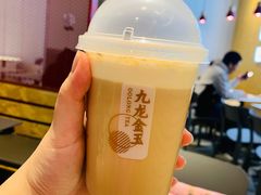 豆乳玄米奶盖奶茶-肯德基(南沙万达店)